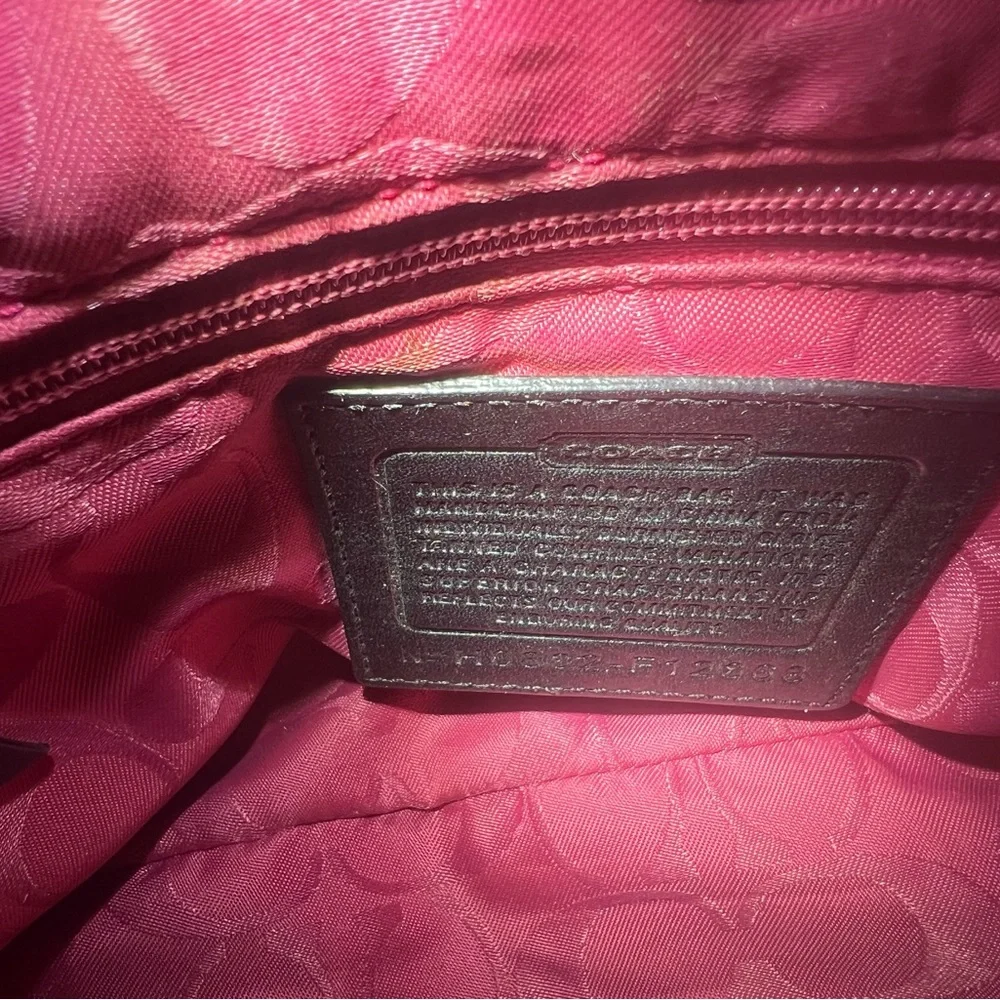 COACH Legacy Turnlock Shoulder Bag F12868 - Picture 9 of 11